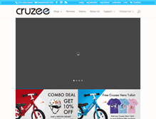 Tablet Screenshot of cruzee.com